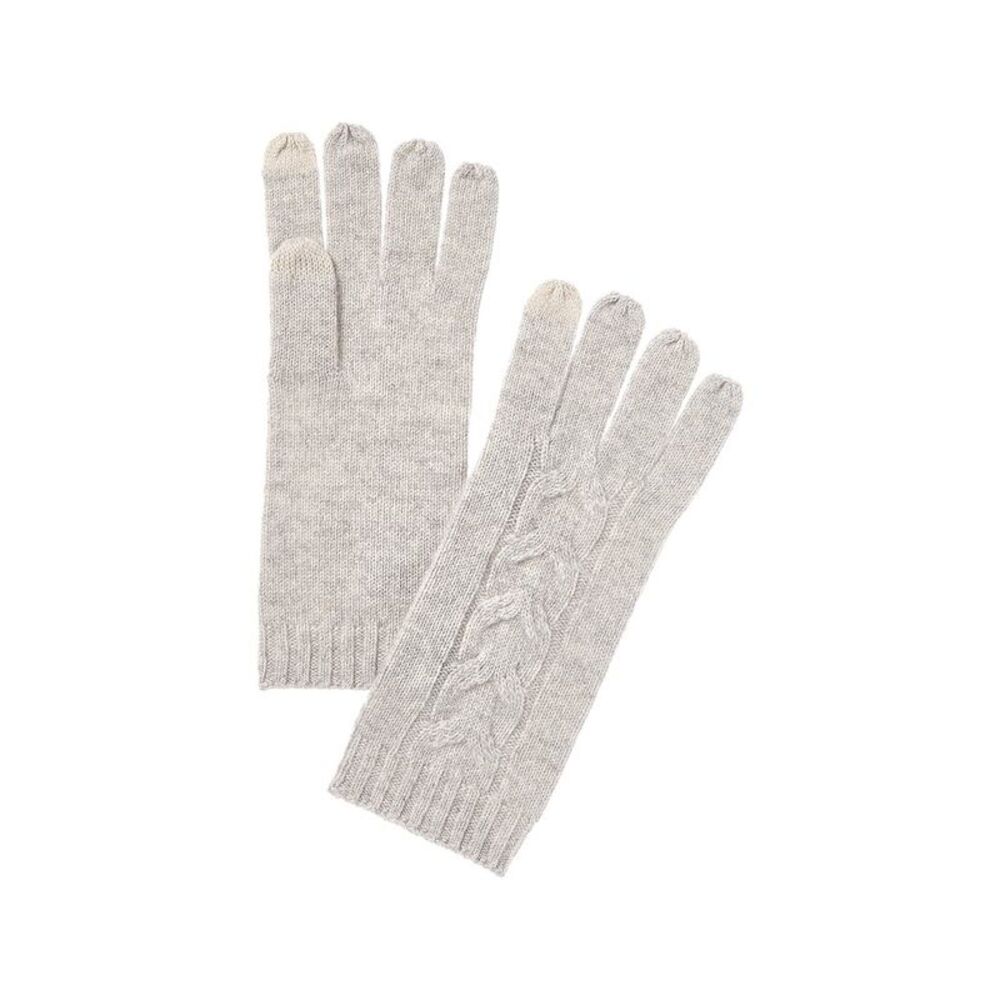Bruno Magli Gray Knit Gloves